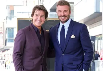 Mundial 2026: David Beckham y Tom Cruise sorprenden al firmar jersey del América | VIDEO