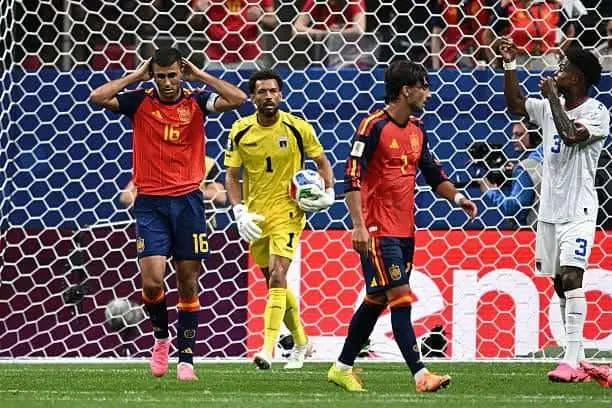 FOTO: España empata ante Cabo Verde en su debut mundialista