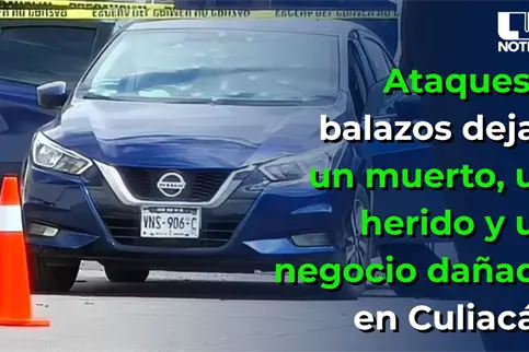Ataques a balazos dejan un muerto, un herido y un negocio da&ntilde;ado en Culiac&aacute;n
