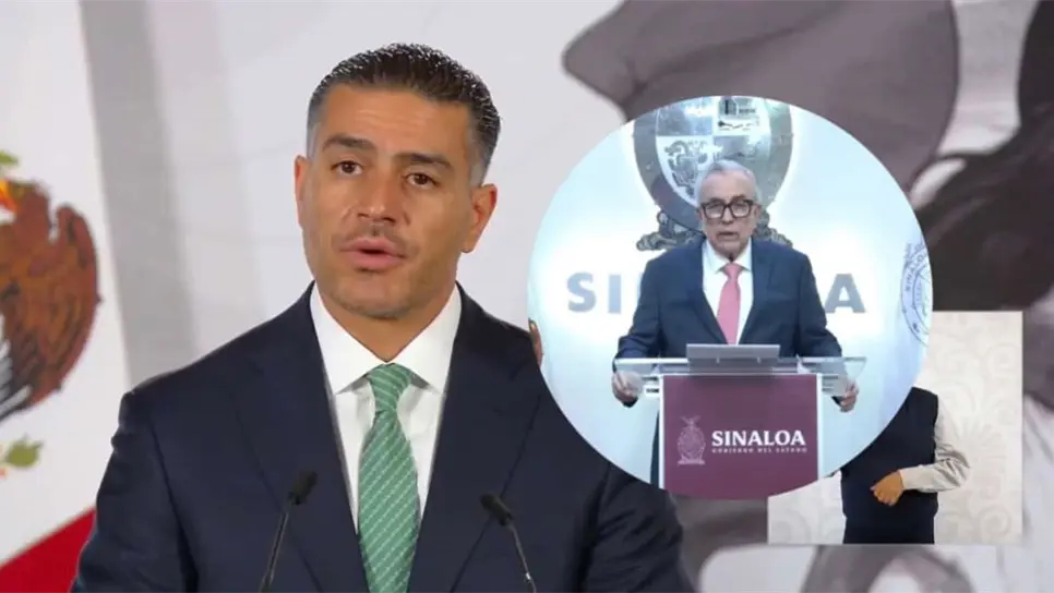 Rubén Rocha Moya no tiene escoltas del Gobierno Federal, afirma Harfuch