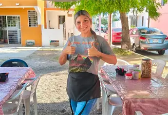 De atender pacientes a servir tacos: la historia de Alejandra, una joven mazatleca que hoy conquista paladares