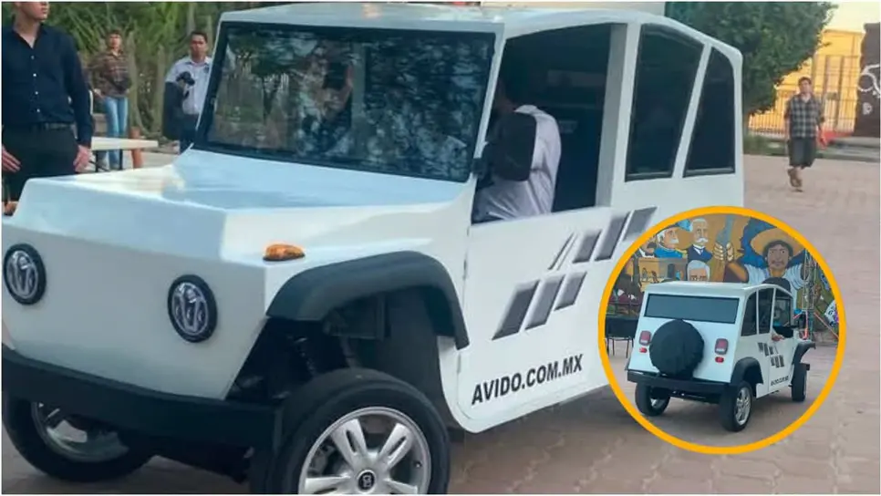 FOTO: Ávido: Así es el carro eléctrico hecho en Sonora y que es más rápido que el Olinia