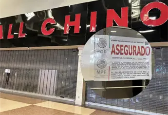 Clausuran tienda china en Los Mochis; operativo fue encabezado por la FGR informó PC