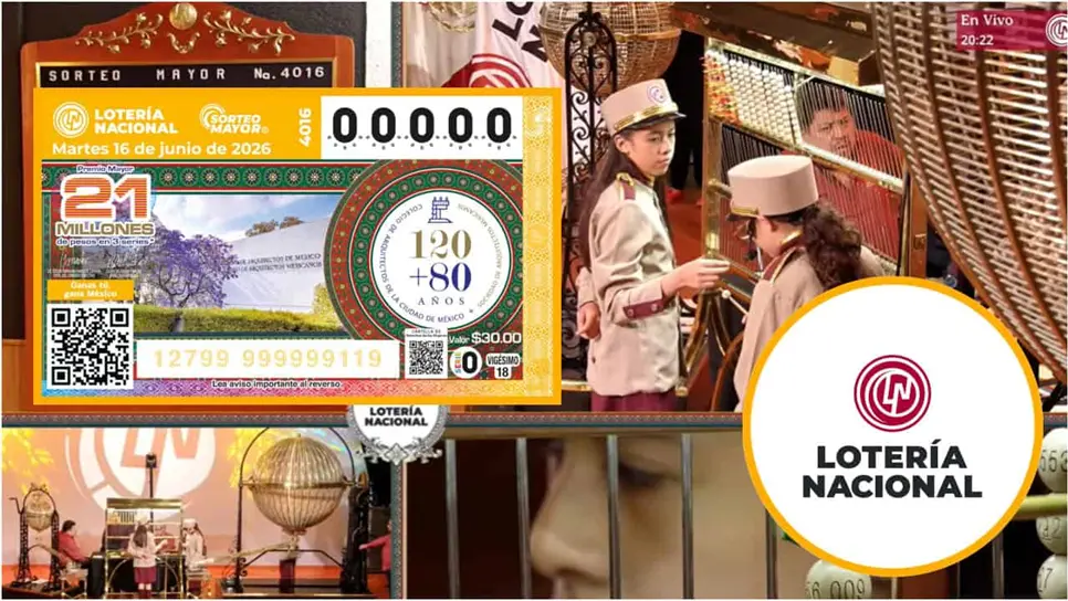 FOTO: Sorteo Mayor 4016 de la Loteria Nacional: ¿Quién se ganó los 21 millones de pesos?