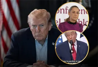 Trump arremete contra Sheinbaum: M&eacute;xico ha perdido el control de su pa&iacute;s, es una mujer muy asustada