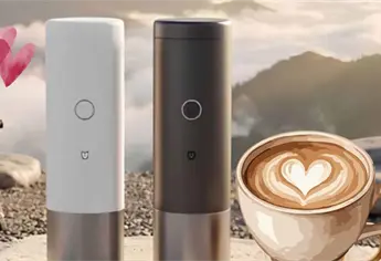 Xiaomi sorprende con cafetera portátil con IA; prepara hasta 400 cafés con una sola carga