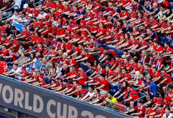 Porra Noruega honra sus ra&iacute;ces vikingas con peculiar festejo en el Mundial 2026 | VIDEOS