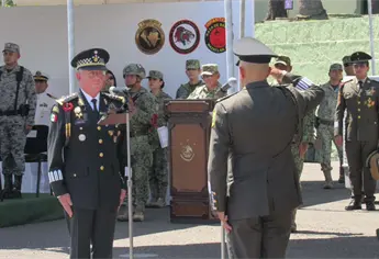 Alejandro Vargas González asume mando como nuevo comandante de la Tercera Región Militar en Mazatlán