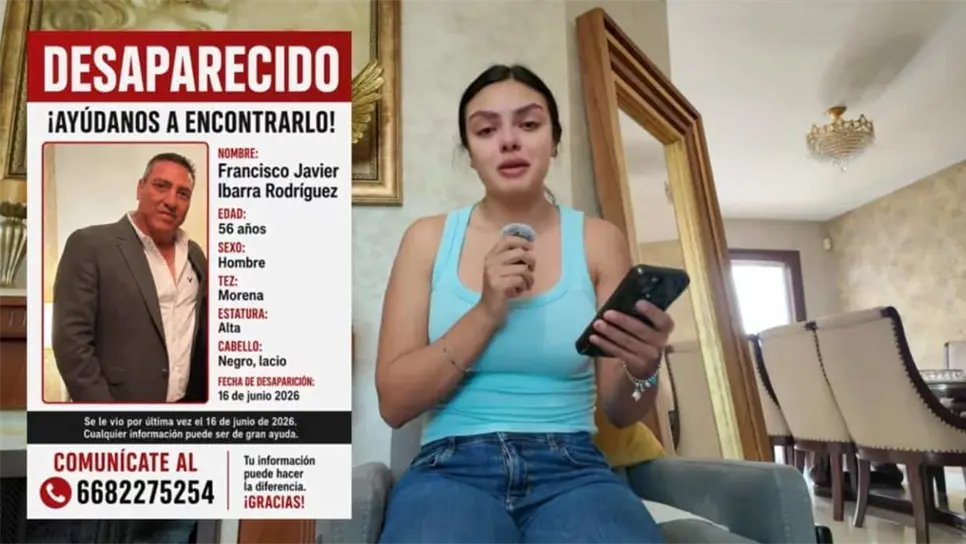 Convocan a marcha pacífica en Los Mochis para exigir la localización de Francisco Javier Ibarra