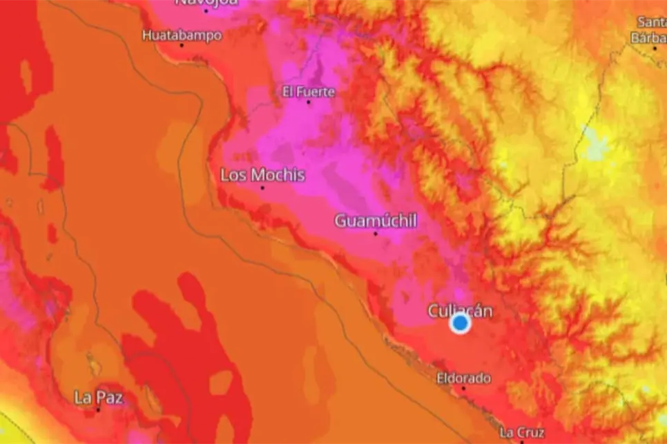 ¡A sudar! Calor intenso y pegajoso se espera HOY en Sinaloa; hasta 44°C este 19 de junio ¡A sudar! Calor intenso y pegajoso se espera HOY en Sinaloa; hasta 44°C este 19 de junio