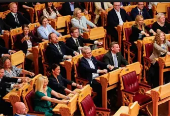 Mundial 2026: Parlamento noruego sorprende con una remada vikinga para apoyar a su selección | VIDEO