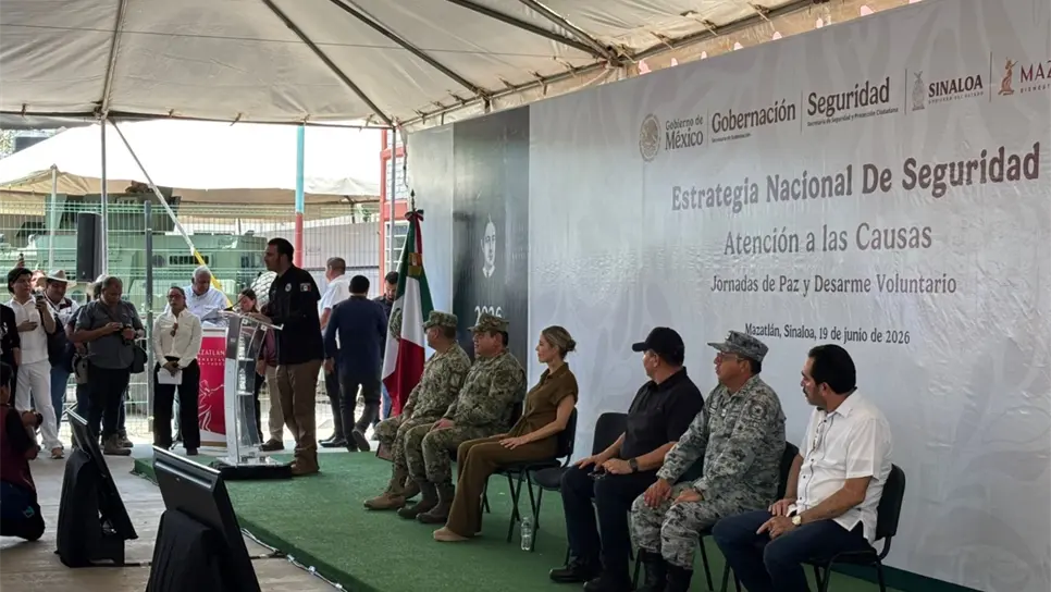Llega a Villa Unión, Mazatlán, la Feria de Paz con servicios municipales, estatales y federales
