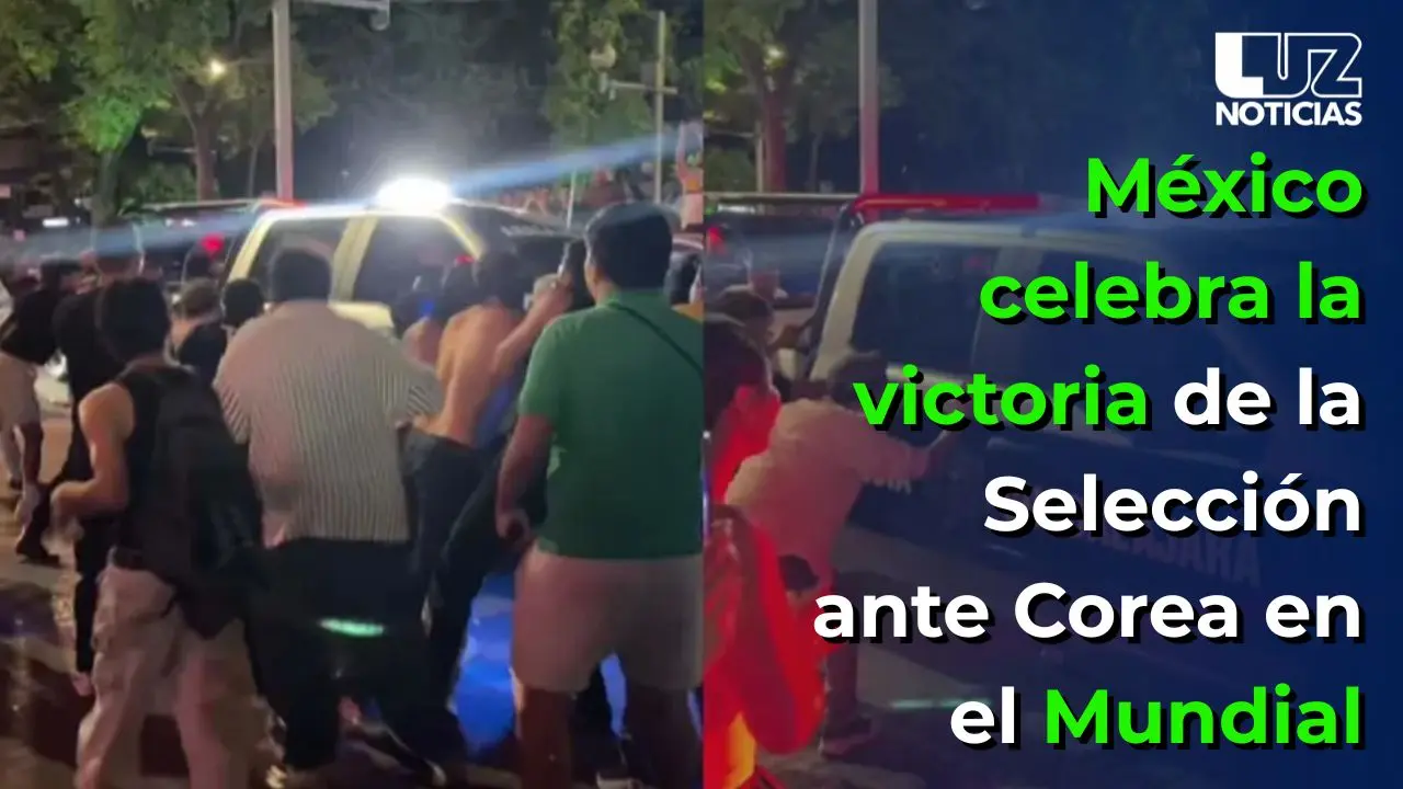México celebra la victoria de la Selección ante Corea en el Mundial
México celebra la victoria de la Selección ante Corea en el Mundial