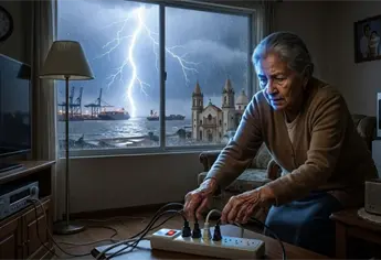 ¿Desconectas tus aparatos durante la tormenta? Por qué los expertos advierten que es un grave peligro