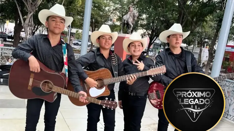 Próximo Legado, los pequeños músicos de Culiacán que tocan y cantan como profesionales | VIDEO