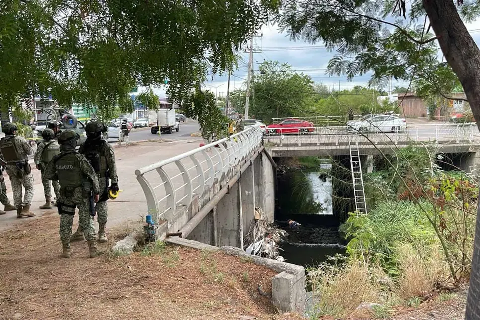 Encuentran cadáver de un adulto mayor en un canal de aguas pluviales en la colonia San Juan en Culiacán Encuentran cadáver de un adulto mayor en un canal de aguas pluviales en la colonia San Juan en Culiacán