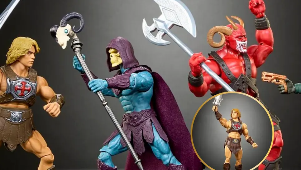 Así son los juguetes de "He-Man y los Amos del Universo": ¿Cuánto costarán?