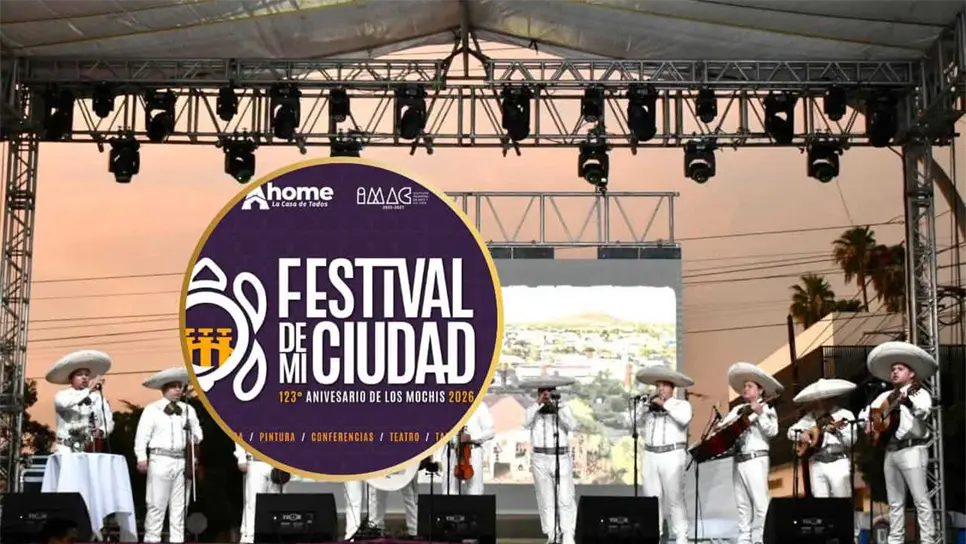 Alcalde de Ahome invita a celebrar los 123 años de Los Mochis con el Festival de Mi Ciudad 2026