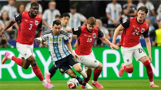 Messi marca su gol 18 en la historia de los Mundiales y le da triunfo a Argentina Messi marca su gol 18 en la historia de los Mundiales y le da triunfo a Argentina