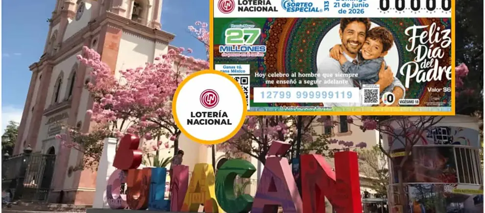 ¡Cayó el gordo en Culiacán! Sorteo Especial 313 deja 13.5 millones en el Día del Padre; busca tu cachito ¡Cayó el gordo en Culiacán! Sorteo Especial 313 deja 13.5 millones en el Día del Padre; busca tu cachito