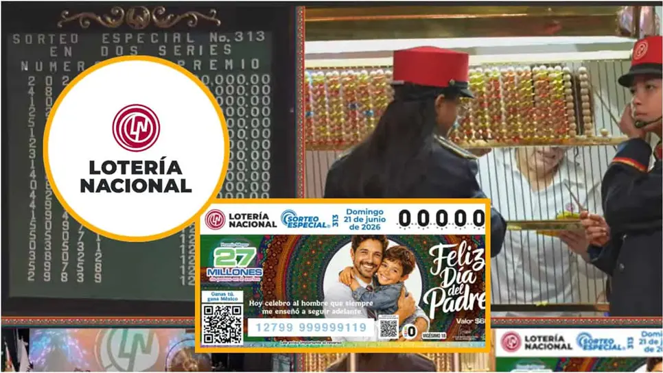 FOTO: Sorteo Especial 313: Estos son los números ganadores y dónde se vendió el premio de 27 millones