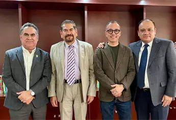 Encabeza el Rector Jesús Madueña reunión productiva con funcionarios federales de la SEP