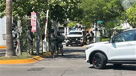 Operativo de la Guardia Nacional en residencia de Zona Dorada genera movilización en Culiacán Operativo de la Guardia Nacional en residencia de Zona Dorada genera movilización en Culiacán