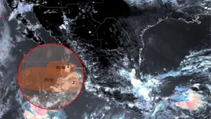 Ciclones Douglas y Elida podr&iacute;an formarse este fin de semana: zonas de baja presi&oacute;n aumentan su potencial en el Pac&iacute;fico