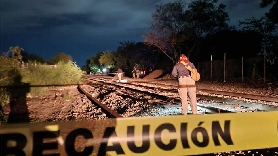 Comerciante muere arrollado por el ferrocarril cerca de Infonavit Barrancos en Culiacán