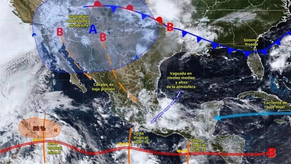 Lluvias intensas de hasta 150 mm en estos estados el Día de San Juan
