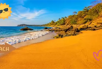 Esta playa tiene arena amarilla, ideal para las vacaciones de verano: ¿Cómo llegar?