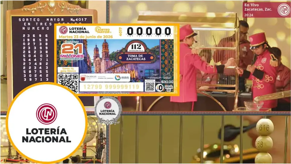 FOTO: Resultados Sorteo Mayor 4017: ¿Qué número se ganó los 21 millones de la Lotería Nacional?