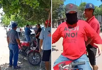 “Los corren de Paredones”: frustran entrega de 400 despensas del Bienestar en Ahome