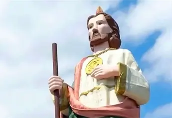 San Judas Tadeo gigante en Badiraguato, un atractivo que tienes que visitar estas vacaciones: ¿Cómo llegar?