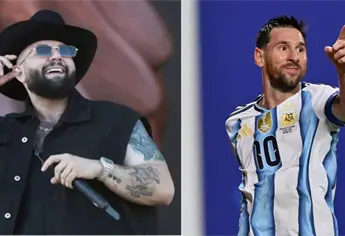 As&iacute; se enter&oacute; Car&iacute;n Le&oacute;n que Lionel Messi lo tiene entre sus artistas favoritos | VIDEO