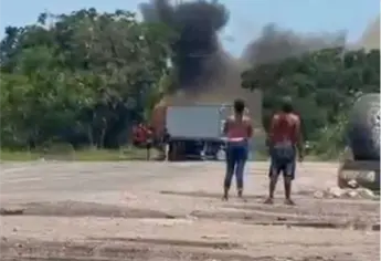 Se registra enfrentamiento y bloqueo de carreteras en Escuinapa; reportan detenciones de un líder criminal