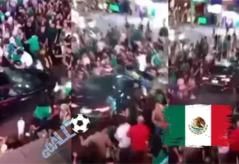 Conductor atropella a 17 personas en Cabo San Lucas en festejos por triunfo de México; está detenido | VIDEO
