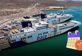 ¿Qué día sale Baja Ferries desde Mazatlán a La Paz, BCS?