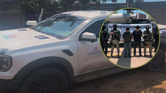El "G&uuml;ero Pink" se trasladaba en camioneta falsa de Pemex por Escuinapa