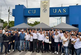 Rector Madueña Molina respalda a la comunidad de la UAS ante paro laboral y gestiona recursos en CDMX