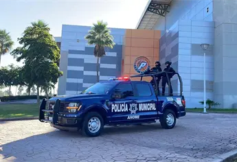Policías de Ahome resienten el calor; Seguridad Pública ajusta horarios para proteger a sus elementos