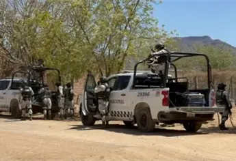 Guardia Nacional desmiente quema de viviendas y balaceras en Agua Caliente de Baca, Choix