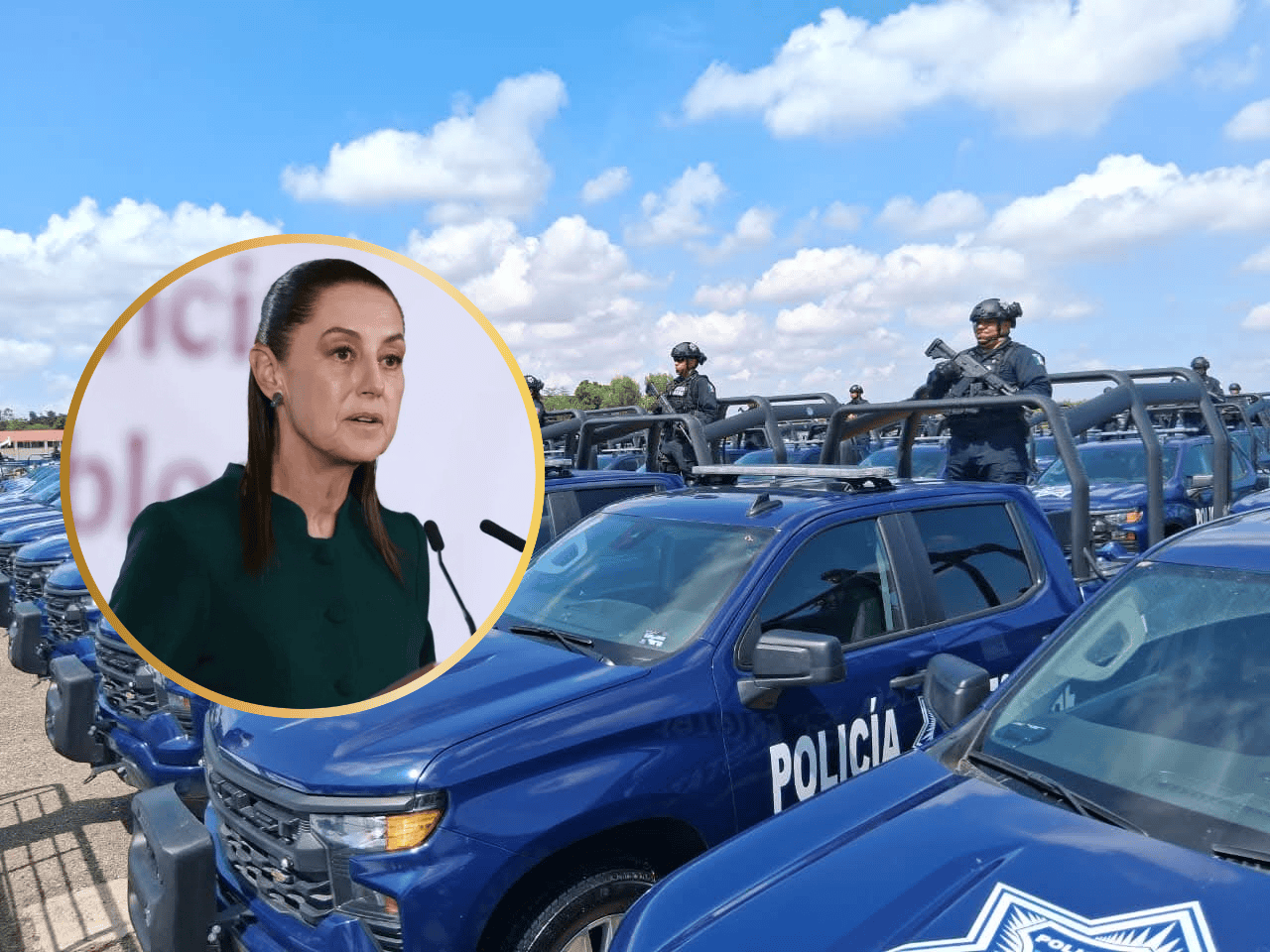 Claudia Sheinbaum autoriza recurso extraordinario de 454 millones de pesos para la seguridad de Sinaloa