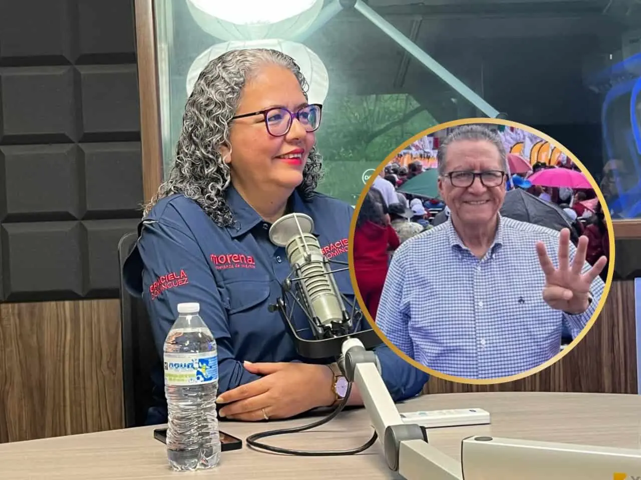 Feliciano Castro nos seguir&aacute; acompa&ntilde;ando, es parte del Movimiento: Graciela Dom&iacute;nguez