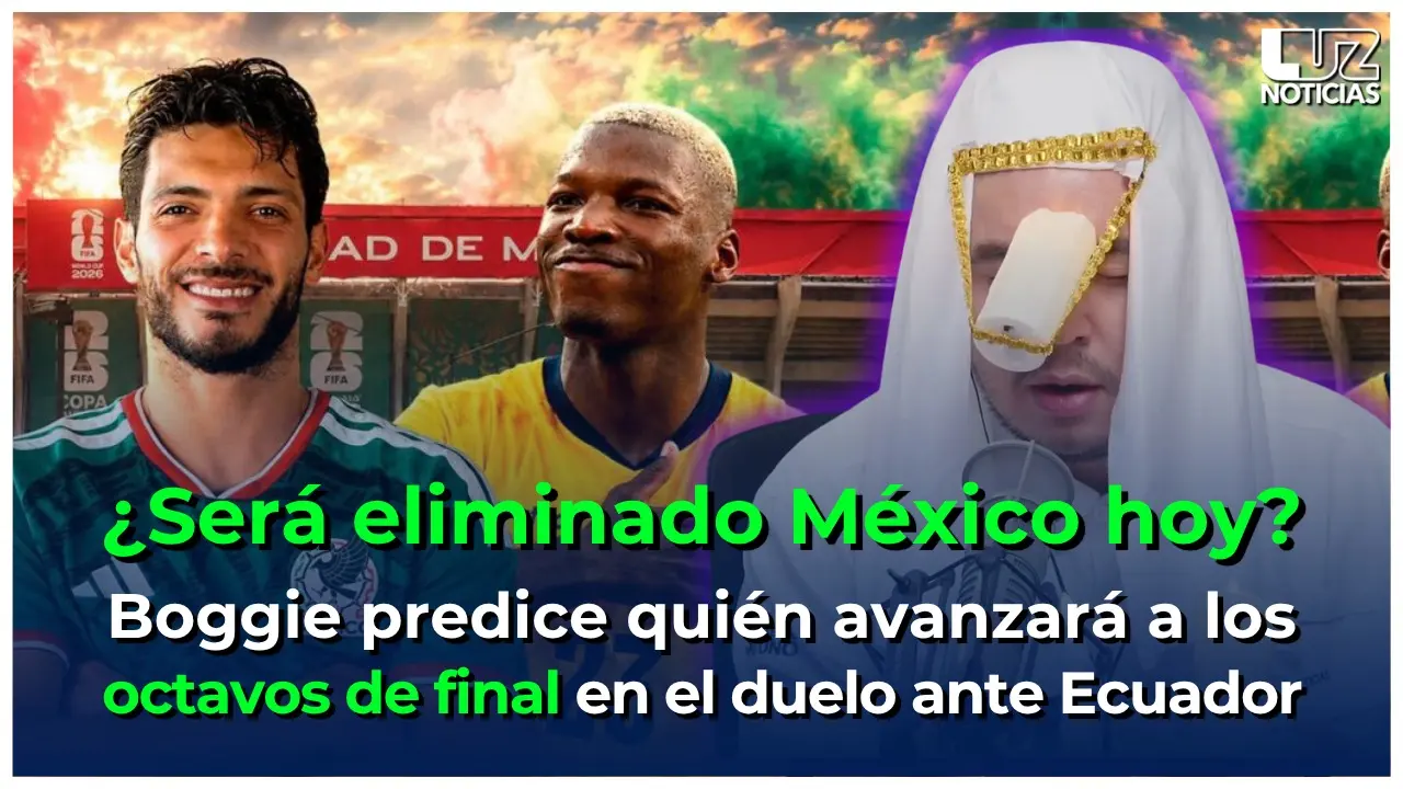 &iquest;Hoy eliminan a M&eacute;xico? Esto predijo el clarividente Boggie para el juego contra Ecuador