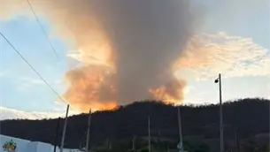 Mazatl&aacute;n amanece con densa capa de humo por incendio en el Basur&oacute;n Municipal