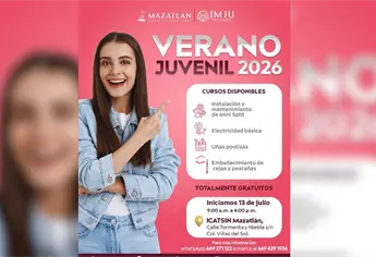 Jóvenes podrán aprender oficios gratis este verano en Mazatlán; abren cursos de electricidad, belleza y más