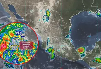 Depresión tropical Cuatro-E se forma frente a costas mexicanas en el Pacífico: Esta es su trayectoria