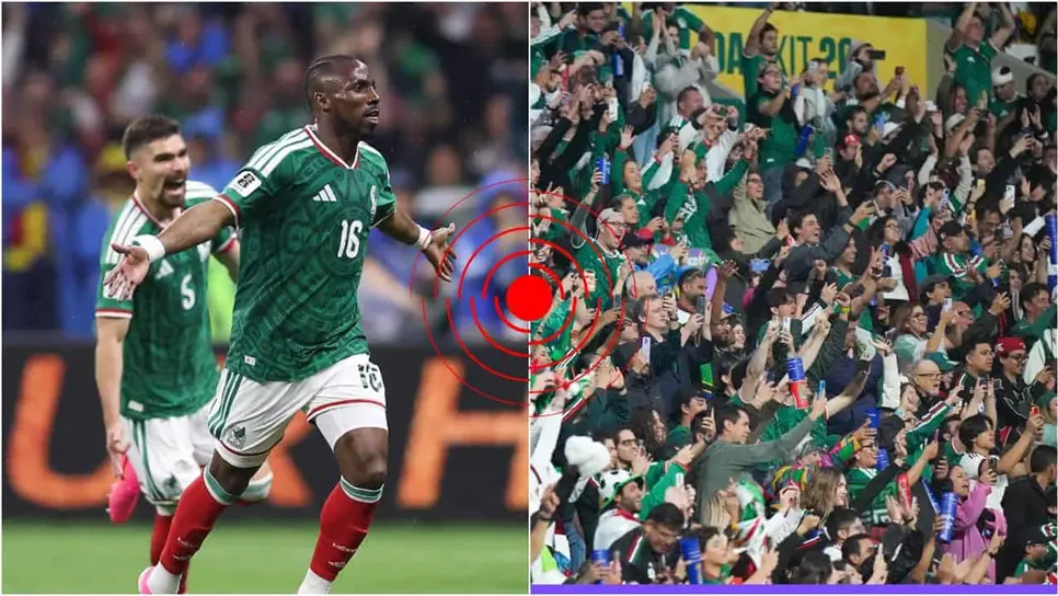 FOTO: ¿La celebración del gol de Quiñones provocó un microsismo en CDMX durante el partido México vs. Ecuador?
