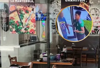Hombre finge ser amigo de Adrián Marcelo para pedir pizza gratis y agredió al empleado